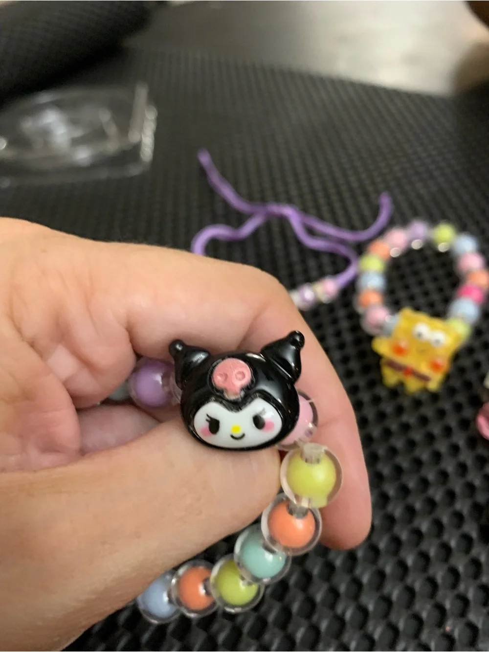 Kids Pastel Bracelet Bundle!! Three Character Braclets & One Charm Bracelet!!